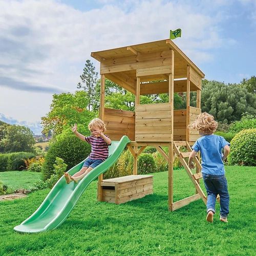 Cabane Pour Enfant Des Cimes Tp Toys Avec Toboggan