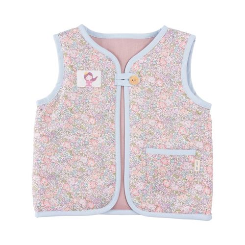 Kit Gilet Berger Enfant Céleste ¿ Com¿1 Idée | Tissu Liberty | Diy Couture | Made In France | 12 Mois À 6 Ans Vendu Au Mètre