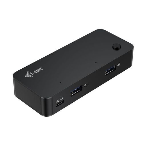 i-Tec - Concentrateur (hub) - 2 x USB-C 3.2 Gen 1 + 2 x USB 3.2 de 1ère génération + 2 x SuperSpeed USB - de bureau