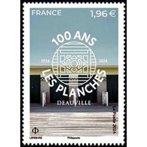 France 2024, Très Beau Timbre Neuf** Luxe Yvert 5802, 100 Ans, 1924-2024, Les Planches De Deauville.