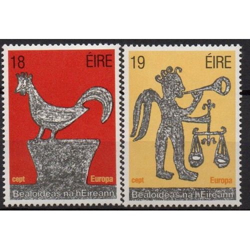 Irlande Timbres Europa 1981