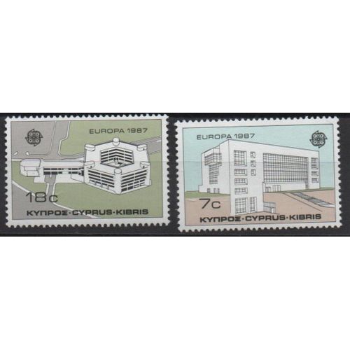 Chypre Timbres Europa 1987