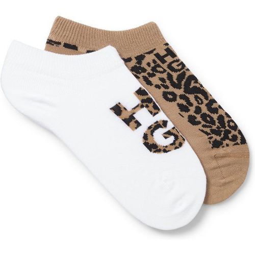 Lot De Deux Paires De Chaussettes Basses En Coton Mélangé35-38,39-42