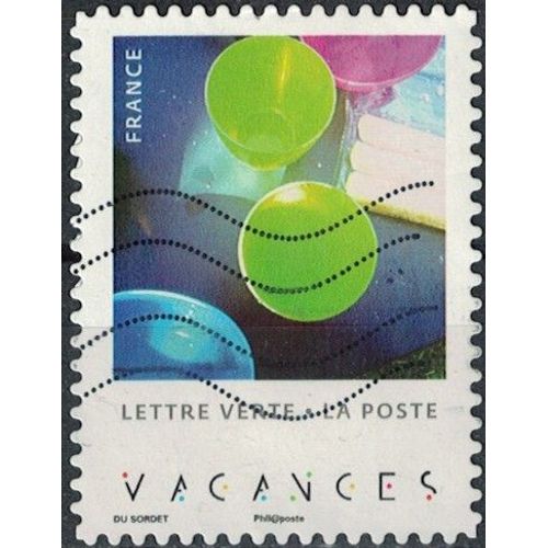 France 2019 Oblitéré Used Carnet Enfants En Vacances Cinquième Photo Y&t 1745