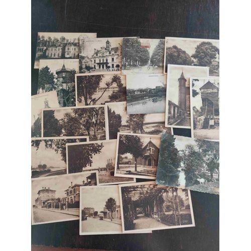 Lot De 20 Cartes Postales Anciennes D'Argenteuil, Dont 17 Non Écrites : Moulin, Péniches...