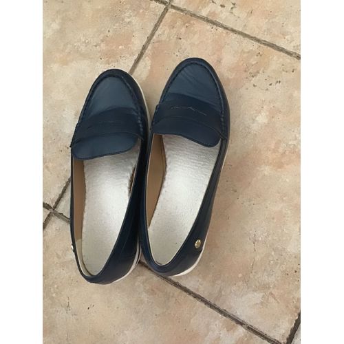 Mocassins Marque D’Axone Taille 40. Largeur Confort Aéro Semelles Couleur Bleu. Très Peu Portés Mais Finalement Trop Grands Pour Moi.