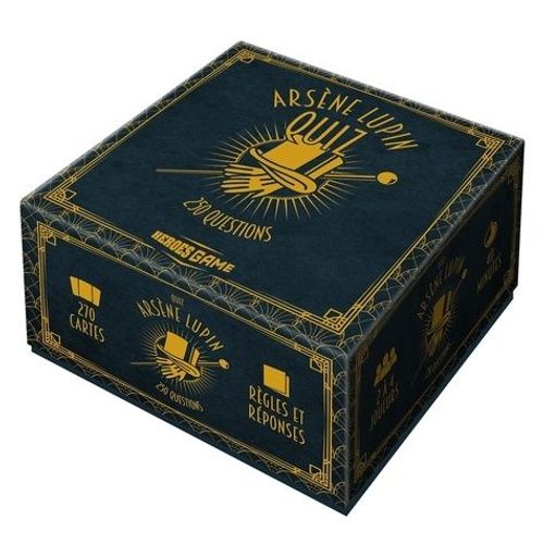 Quiz Arsène Lupin - 250 Questions