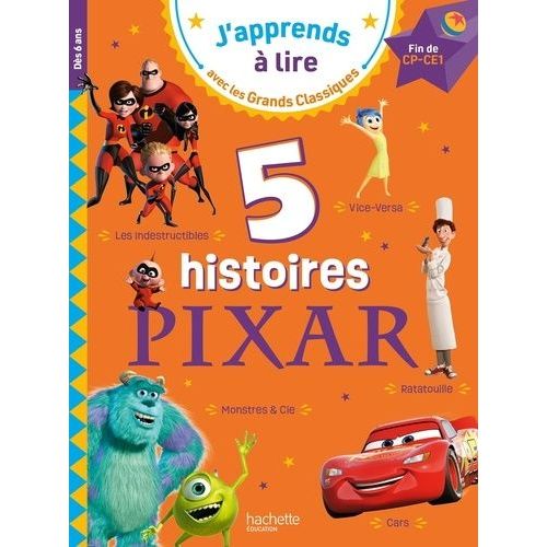 5 Histoires Pixar - Fin De Cp-Ce1