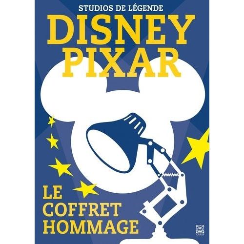 Studios De Légende Disney, Pixar - Le Coffret Hommage - Coffret En 2 Volumes : Hommage Aux Studios Disney, Éternels Enchanteurs - Hommage Aux Studios Pixar, Vers Le Génie Et Au-Delà