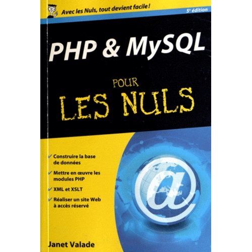 Php & Mysql Pour Les Nuls