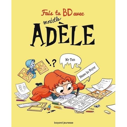 Fais Ta Bd Avec Mortelle Adèle - Avec Un Gaufrier Et Des Pochoirs