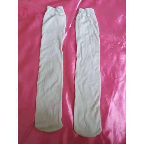 Chaussettes Hautes Crème