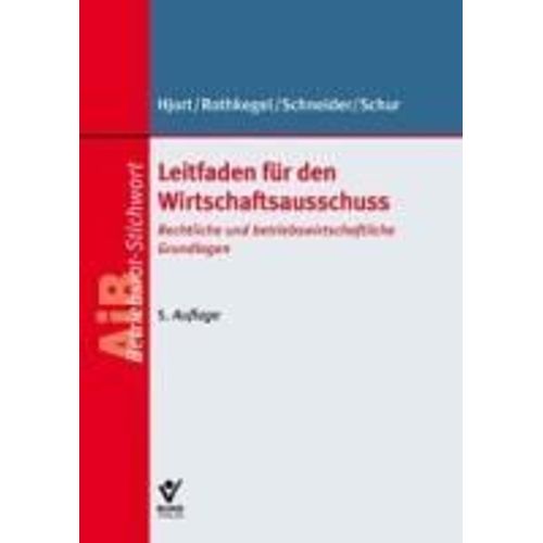 Leitfaden Für Den Wirtschaftsausschuss