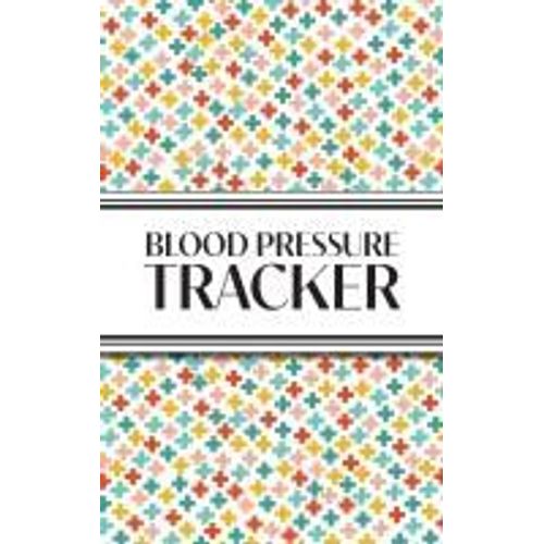 1-Year Blood Pressure Tracker (Multi-Color Health Crosses)