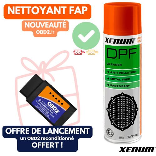Nettoyant Fap Filtres À Particules Diesel Et Essence + Obd2 - Dpf Cleaner Xenum