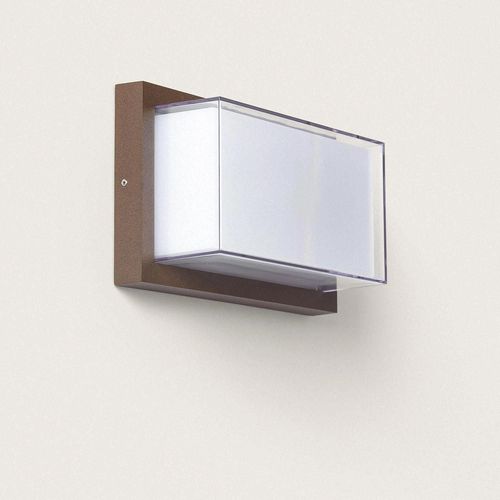 Applique Murale Extérieure Led 12w Aluminium Cct Sélectionnable Double Éclairage Caelia Anthracite