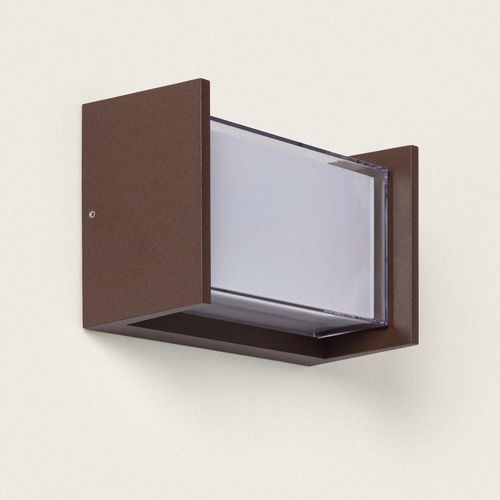 Applique Murale Extérieure Led 12w Aluminium Cct Sélectionnable Double Éclairage Arelien Anthracite