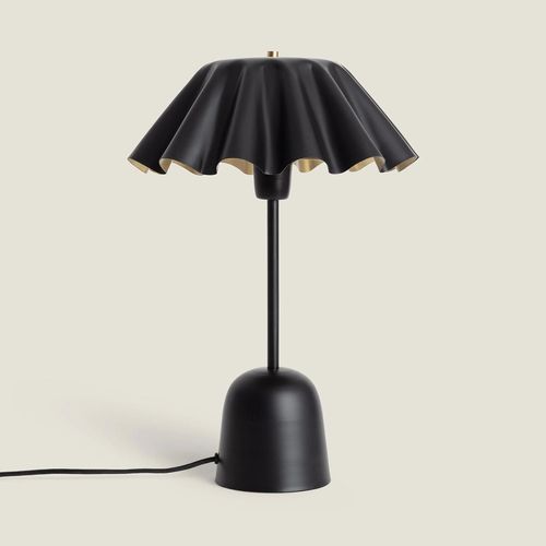 Lampe À Poser Métal Nallur Noir