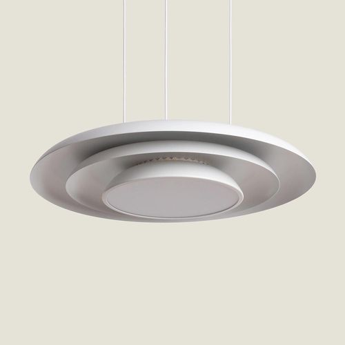 Plafonnier Led 26w Métal Ø400 Mm Cct Sélectionnable Zaysan Blanc