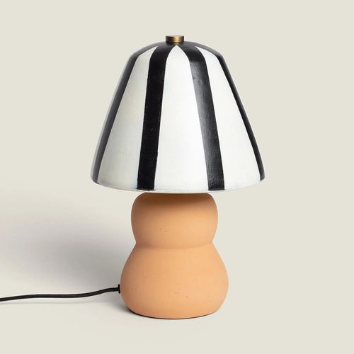 Lampe À Poser Métal Quitamba Noir / Blanc