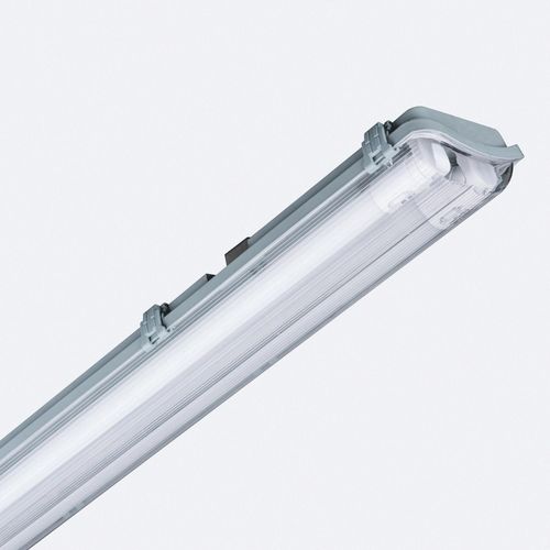 Réglette Étanche 60 Cm Ip65 Avec Deux Tubes Led Cristal 9w 140lm/W 4000k Blanc Neutre