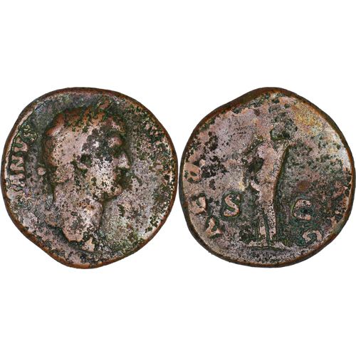 Rome - Sesterce - Hadrien - 25-181