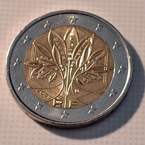 Pièce 2 Euros Commémorative Présidence Française De L'union Européenne 2022