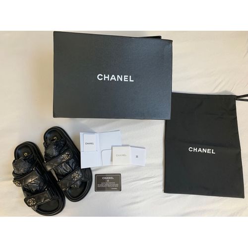 Claquette Chanel Noir | Taille 36