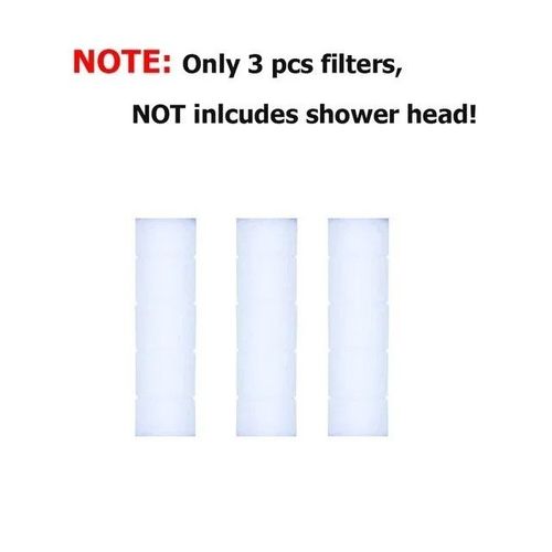 Pommeau de douche à grande panneau,3 Modes,Boost de pression,avec filtre,buse de douche réglable,douche de Massage,accessoire de salle de bains,150MM - Type 3 pcs Filters