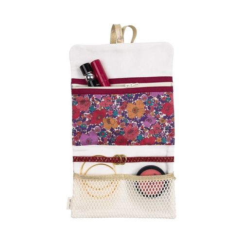 Kit Couture Pochette Beauté Coraline ¿ Com'1 Idée | Élégance & Praticité Au Quotidien. Color : Multicolore