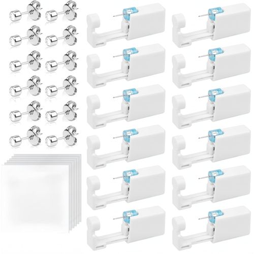 Perceur D'oreille, Pistolets De Piercing, Pistolets De Perçage D'oreille, Kit Piercing Oreille, Outil Auto-Perçant, Pour Femmes Hommes[H937]