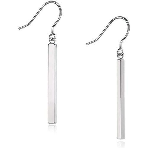 Boucles D'oreilles Pendantes En Titane Pur, Légères Et Hypoallergéniques Pour Les Oreilles Sensibles Femmes[H1615]