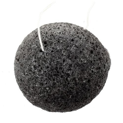 Naturel Konjac Eponge De Nettoyage De - Noir 