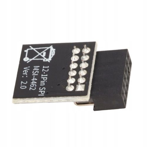 MODULE DE SÉCURITÉ TPM 2.0 SPI 12 BROCHES POUR CARTE MÈRE MSI DDR4