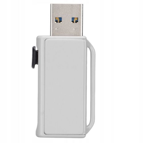 Clé USB portable en plastique blanc jusqu'à 2 Go