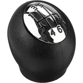 Pommeau De Levier De Vitesse De Voiture Pour Renault Pour Megane Pour Scenic Pour Laguna Pour Espace Pour Master Pommeau Levier Pour Vitesse 5/6 Vitesses Levier Pour Vitesse Handball(R 1 2 3 4 5 6)