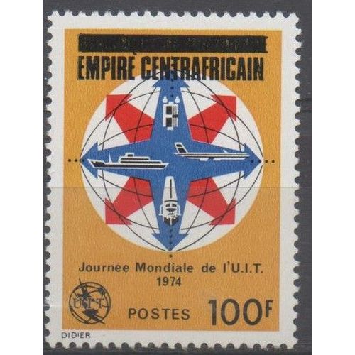 Centrafrique ( Empire ) Timbre Journée De L'U.I.T.