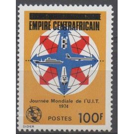 Centrafrique ( Empire ) Timbre Journée De L'U.I.T.