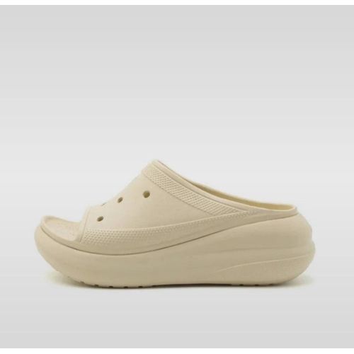 Crocs Crush Slide Unisex - Mules À Talons - Taupe Taille 41/42