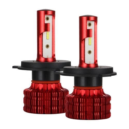 2pcs H1 / 4 / 8 / 9 / 11 Remplacement De L'ampoule Led 6500k Couleur Blanche De La Voiture Avant Lighting_H4 / Hb2 / 9003