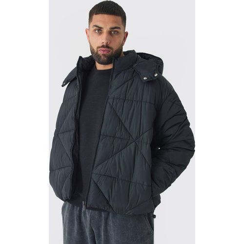 Grande Taille - Doudoune Matelassée En Noir Homme - Xxxl, Noir