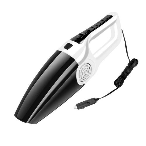120w 12v Aspirateur De Nettoyage De Voiture À Double Usage Humide / Sec À Forte Aspiration Cleaner_White