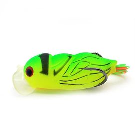 Hameçon De Pêche Sharp Strong Penetration Coloré 12.6g Bionic Cicada Artificiel Minnow Soft Bait Pour Les Amateurs De Pêche-E