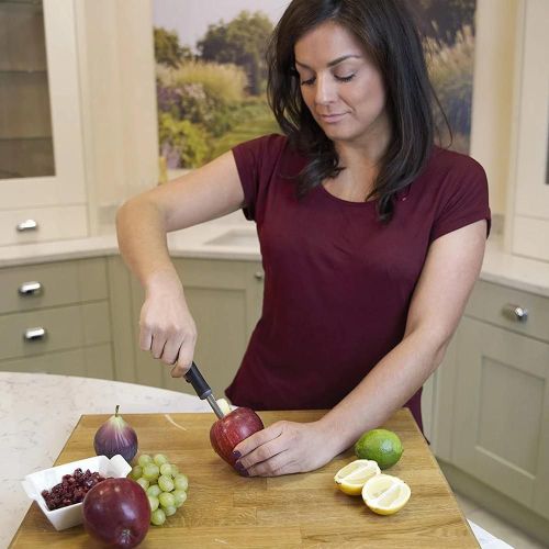 Effeuillage De Poirier Outil De Dissolvant De Noyaux De Graines De Fruits En Acier Inoxydable Avec Lames Dentelées Ustensile De Cuisine Nouveau