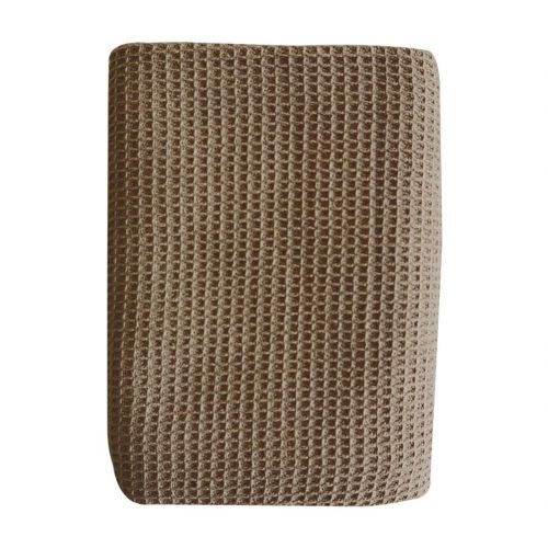 Torchon De Cuisine Gaufré En Coton Absorbant - Lavable,Résistant À La Déchirure,Kaki Kaki