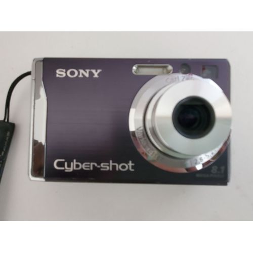 Sony DSC-W90 Compact 8.1 MPIX Aubergine