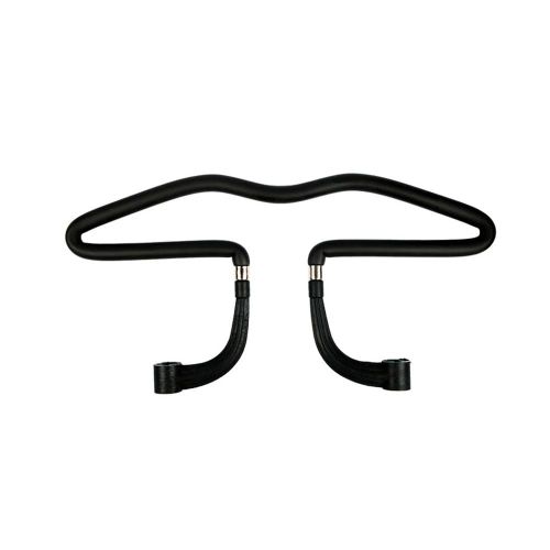 Voiture Auto Siège Appui-Tête Dos Vêtements Manteau Costume Cintre Véhicule Faux Cuir Holder_Black