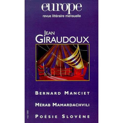 Europe N°841 Mai 1999 : Jean Giraudoux