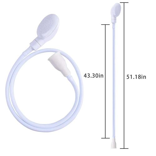 Pulvérisateur De Douche Pour Animaux De Compagnie Slip On Hose Portable Pomme De Douche Pulvérisateur Pour Chien Pour Robinet De Baignoire