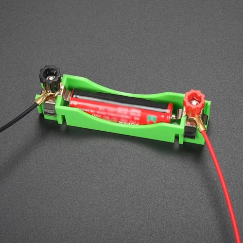 2 Pièces Boîtier De Batterie Physique Enseignement Circuit Accessoires Série Abs Et Boîte De Batterie À Structure Parallèle Pour L'école